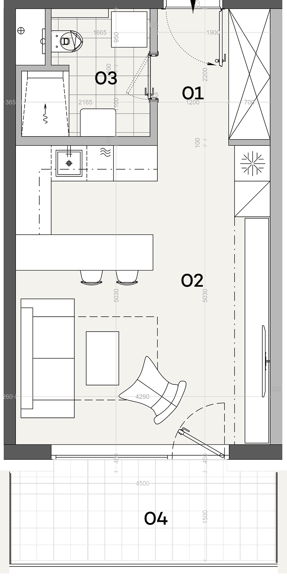 Residence B2.205 plan
